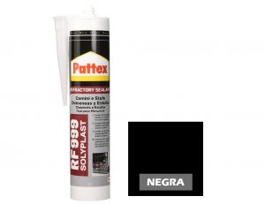 SISTA MASILLA REFRECTARIA 1500º NEGRA 300ML