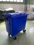 Cubo basura 1.000 l. azul