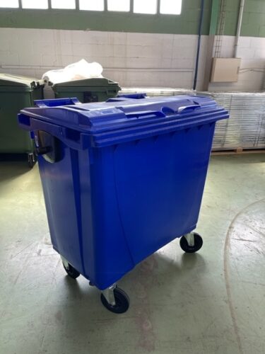 Cubo basura 1.000 l. azul - Imagen 2