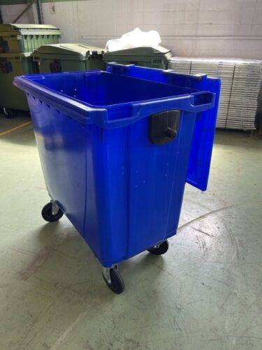 Cubo basura 1.000 l. azul - Imagen 3