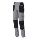 ISSA PANTALONES 8730 STRETCH GRIS-NEGRE M