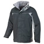 ISSA PARKA "CROSBY" REF.04074 XXL NEGRA