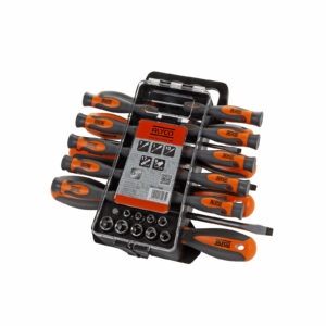 JUEGO COMBINADO 44 PZAS ALYCO ORANGE DESTORNILLAD.