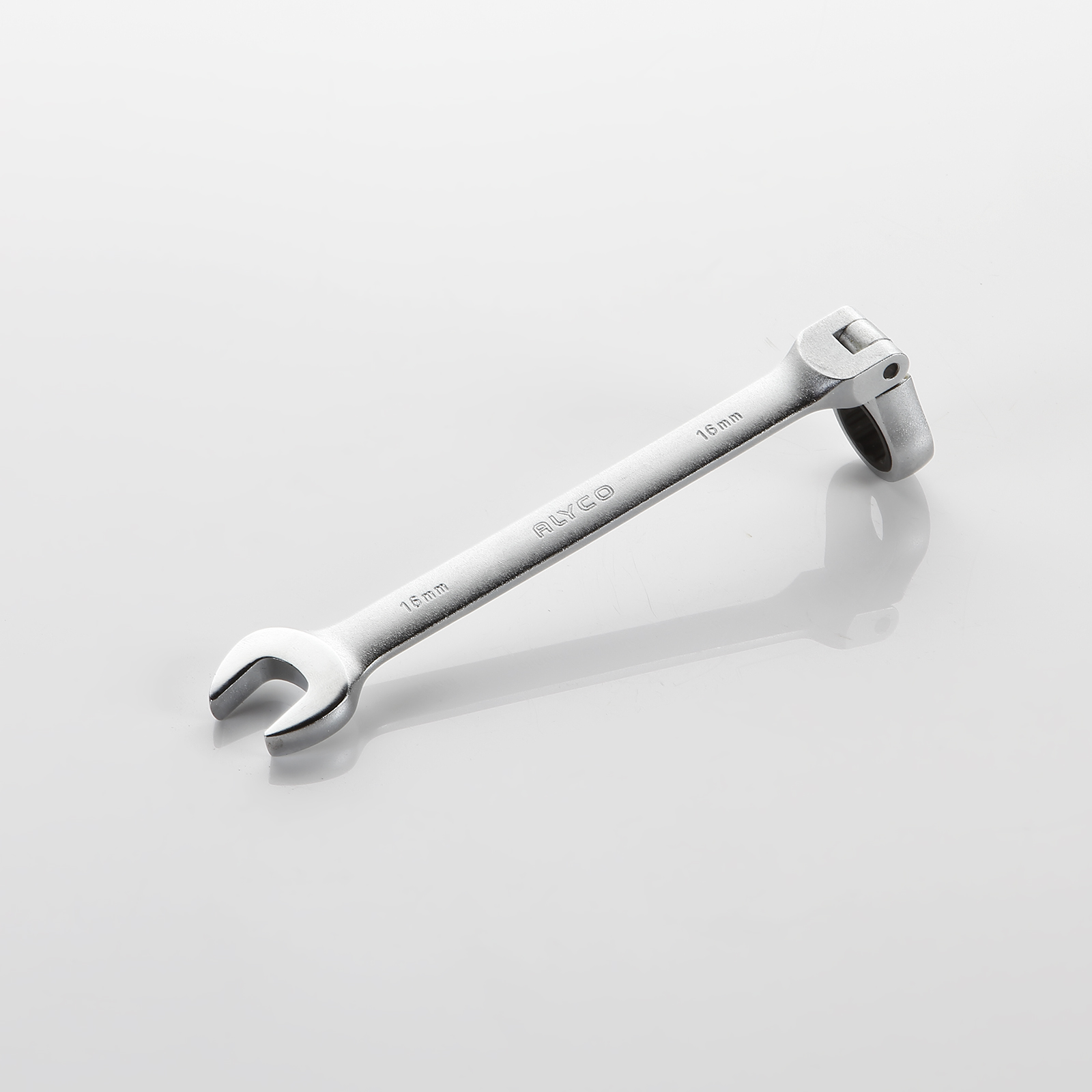LLAVE COMBINADA CON CARRACA 16 MM FLEXIBLE ALYCO - Imagen 4
