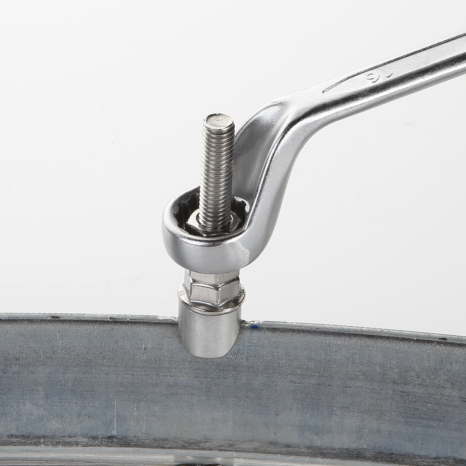 LLAVE DE DOBLE ESTRELLA ACODADA 16X17 MM ALYCO - Imagen 5