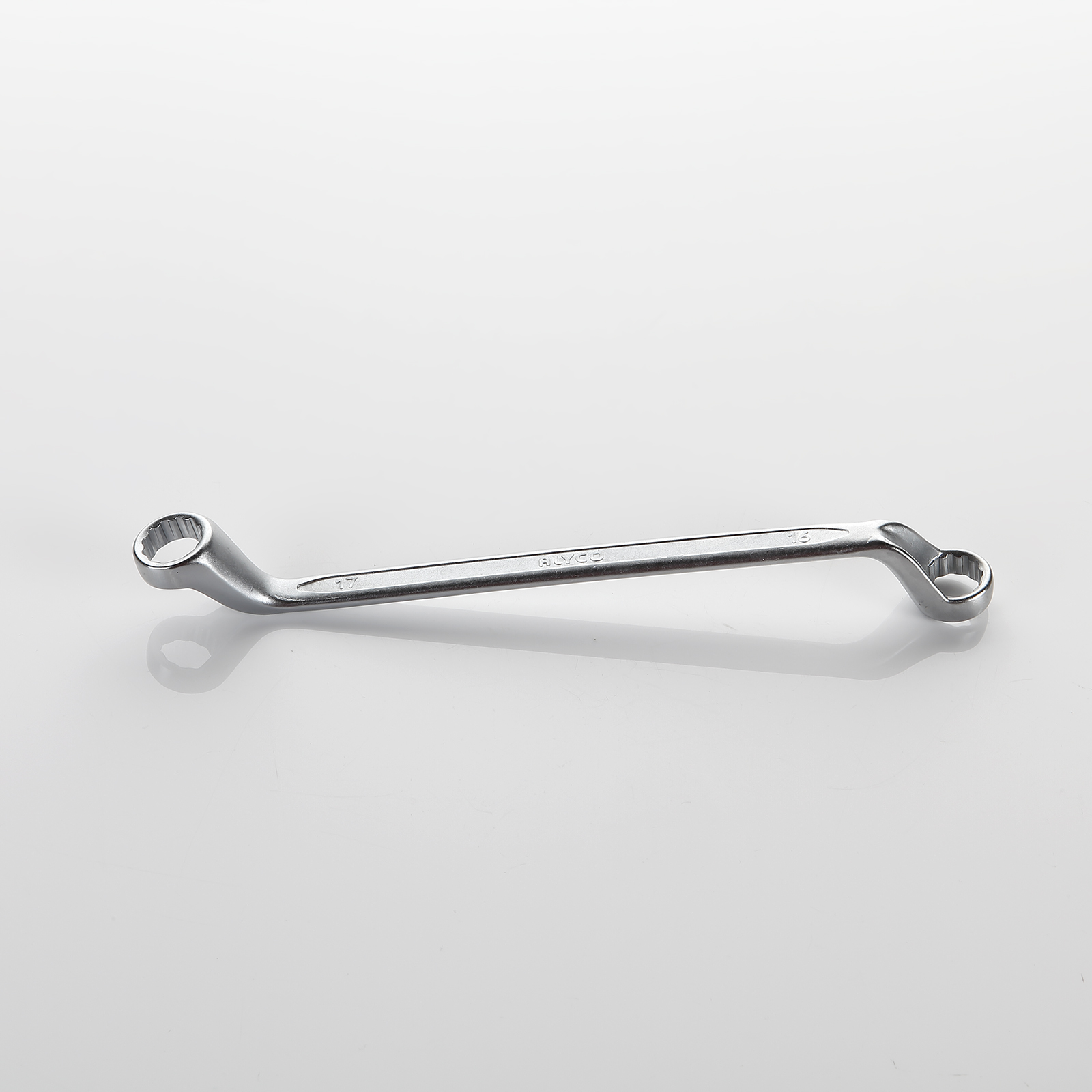 LLAVE DE DOBLE ESTRELLA ACODADA 16X17 MM ALYCO - Imagen 4