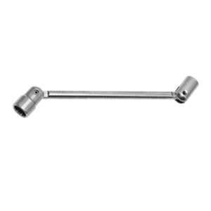 LLAVE DE VASO ARTICULADA 10x11MM INOX