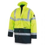 PARKA ALTA VISIBILIDAD AMARILLO-AZUL M