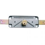 MCM METALICO CERRADURA ENCASTRAR 1511AV LARGO BOMBÍNA 10MM