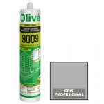 OLIVE SILICONA ESPEJOS 9009 GRIS PROF