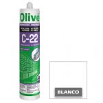 Silicona neutra para ventanas C-22 BLANCO
