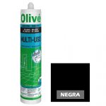 OLIVE SILICONA MULTIUSO NEGRA 300ML
