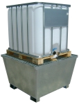 Cubeta galvanizada 1.000 l.