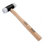MARTILLO NYLON MANGO MADERA 34MM