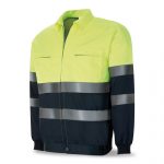 VESTUARI CHAQUETA ALTA VISIBILIDAD AMAR.-AZUL T-50 M