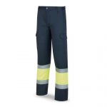 PANTALON ALTA VISIBILIDAD AMARILLO-AZUL T-52 XL
