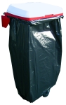Soporte bolsa basura pared