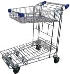 Plataforma encajable malla con cesta